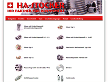 Tablet Screenshot of ha-stocker.com